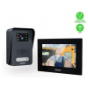 EVOLVEO DoorPhone AP1-2 drátový videotelefon s aplikací, černý DPAP1-B