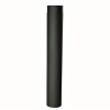 Eurometal rúra dymová, 180 mm/1000; hr. 1,5 mm, čierna