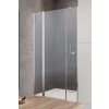 RADAWAY EOS DWJS II 140cm ľavé dvere do niky, profil chróm, sklo číre, 13799456-01L