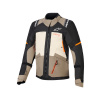 Textilní bunda ANDES V4 DRYSTAR, ALPINESTARS (krémová/světle hnědá/černá/oranžová fluo, vel. 6XL)