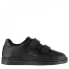 Slazenger Ash Vel Trainers Childrens Black/Charcoal 2 (34)