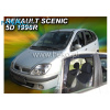 Deflektory - Protiprievanové plexi Renault Scenic 5D 1996 - 2002