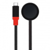 Nabíjací kábel Tactical Recce 3:20 kabel pro Apple Watch Black/Red 57983120462