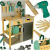 Drevená dielňa LULILO Fikso – sada pre malého majstra s náradím