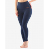 Dámské legíny dlouhé GINA 95037P šedá bílá M/L