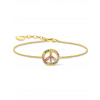 Thomas Sabo A2071-996-7 Peace Rainbow Bracelet Ladies