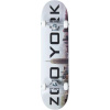 skateboard ZOO YORK LOGO BLOCK COMPLETE Fog 7.75