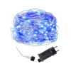 Springos LED reťaz Nano - 48m, 480LED, 8 funkcií, IP44, modrá