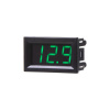 Digitálny voltmeter, zelený