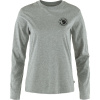 FJÄLLRÄVEN 1960 Logo T-shirt LS W, Grey-Melange - L