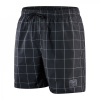 Speedo Check Leisure Swim Shorts Black/Grey X Small