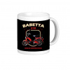 Hrnček Striker Babetta 210 - čierny-biely
