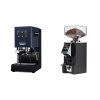 Gaggia Classic E24 BC, blue + Eureka Mignon Specialita Smart, CR black