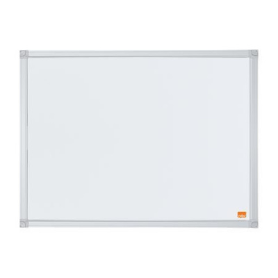 Biela tabuľa, magnetická, smaltovaná, hliníkový rám, 60x45 cm, NOBO "Essential"