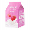 A'Pieu Strawberry Milk One-Pack Rozjasňujúca jahodovo-mliečna maska 21 g