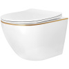 Závesné WC Rea Carlo Mini Tornado NFQ GOLD EDGE