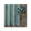 Zamatový záves s riasiacou páskou Velvet P277-14 - bledomodrý, 270 cm, š. 1,8 m x d. 2,7 m