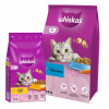 Whiskas granule s tuniakom 14 kg & WHISKAS Adult 3,8 kg - suché krmivo pre dospelé mačky, s lahodným kuracím mäsom