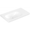 Villeroy & Boch Skyla - Nábytkové umývadlo 800x460 mm, ľavé, bez prepadu, CeramicPlus, Stone White 5A52L4RW