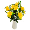 Kytica Narcis 40cm žltá umelá