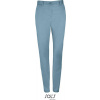 SOL'S | Jared Women, Dámske saténové elastické nohavice, modrá creamy, 42