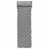 Nafukovací matrac s vankúšom Spokey Air 190x60x6 cm - sivá
