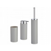 Súprava kúpeľňových doplnkov Berilo, 3-dielna, sivá