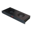 XtendLan Ventilácia do 1U pozície, termostat, 2 ventilátory, hĺbka 200mm EK