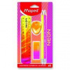 Sada MAPED Neon ceruzky+strúhadlo+guma+pravítko