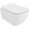 Mexen Margo WC misa Rimless s pomaly zatvárajúcim slim sedadlom, duroplast, biely lesk - 30420800