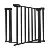 KINDERKRAFT Zábrana detská Lock&Go black 7x50x77 čierna