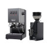 Gaggia Classic E24, sivá + Eureka Mignon Zero 55s black