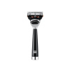 ZWILLING CLASSIC 13 cm - holiaci strojček na hlavice Gillette Mach3 s chrómovanými akcentmi, čierny