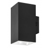 Rabalux Čierne fasádne LED svietidlo Urfa Cube 18W IP65 CCT 77157