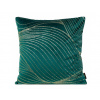 ArtFir Obliečka na vankúš BLINK 18 | tmavá tyrkysová 45 x 45 cm