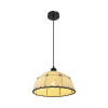 Luster Globo 15442H Rex E27 60 W čierno/béžový