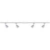 Paulmann Cover lištové systémy URail GU10 40 W LED chróm, chróm (matný); 96897
