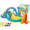 Nafukovací oválny bazén Intex 57135 302x229x112 cm (Nafukovacie ihrisko DINOSAUR Pool Intex 57135 MODEL 2025)