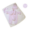 Llorens M843-16 oblečok pre bábiku bábätko NEW BORN veľkosti 43-44 cm