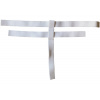 Hejduk Opasok k maske Backplate Strap - zadný, biela