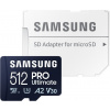 Samsung PRO Ultimate micro SDXC 512GB /200MBps/UHS-I U3 / Class 10/+ Adaptér/Modrá MB-MY512SA/WW