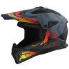LS2 Helmets LS2 MX708 FAST II WASH MATT DARK GREY-06 - 3XL