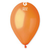Balón metalický oranžový 26 cm