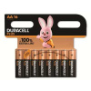 Alkalická batéria, 1,5 V, sada Mignon, DURACELL Plus, 16 kusov