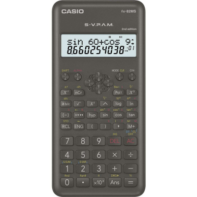 Vedecká kalkulačka s 240 funkciami Casio FX 82 MS 2E čierna Casio