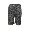 BLACK CAT - Kraťasy Beach Shorts Grey Black veľ. S