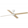 FARO Barcelona FARO 34355WT - Stropný ventilátor RUDDER L biela/béžová pr. 132 cm WT + DO FA34355WT + záruka 3 roky zadarmo