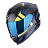Prilba SCORPION EXO-520 EVO AIR Sensus 2025 Black Blue Neon Yellow - XL