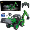 Dálkové ovládání Rýpadlo-nakladač RC Světla Zvuk Zelená Huina 1:14