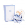 Doudou et Compagnie Paris Doudou Darčeková sada - hrkálka medvedík 19 cm